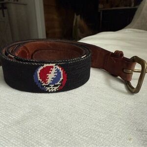 Grateful Dead Black and Brown Men's Belt